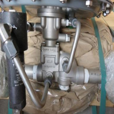 Fisher Type ACE95 Vapor Saver Tank Blanketing Valve พร้อมฟิชเชอร์เรกูเลเตอร์เทคโนโลยีจุดต่ำ