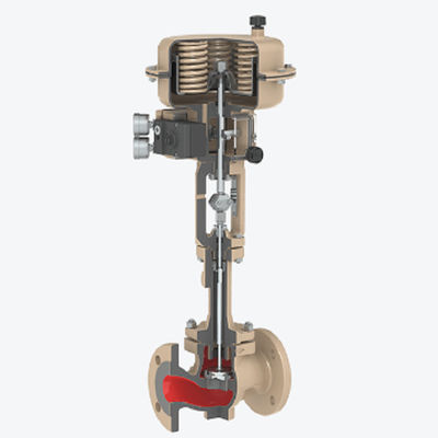 วาล์วควบคุมลูกโลก samson 3241 ของระดับความดัน ANSI 300 และ Stainless Steel สำหรับ valv valv