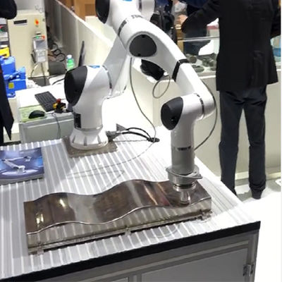 Hansrobot E05-L แขนหุ่นยนต์จีน 10 กก. พร้อมกริปเปอร์สูญญากาศไฟฟ้า Onrobot VGP20