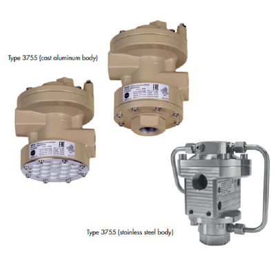 Samson 3755 Pneumatic Volume Booster สำหรับ Samson Valve ทำงานร่วมกับ Positioner