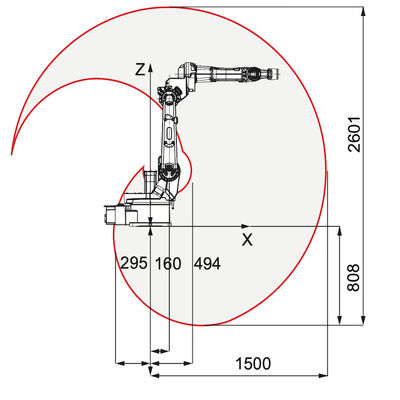 ระยะความดันของ Linuo PN10 ~ PN420 วัสดุของกระบวนการควบคุมกลมปูนเดียว WCB/CF8/CF8MCF3M กลมปูนเหล็ก