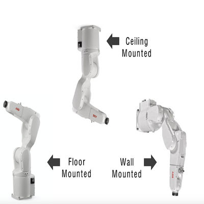ABB IRB 1200 Manipulator เป็นชุดประกอบวัสดุและบรรจุแขนหุ่นยนต์ 6 แกน