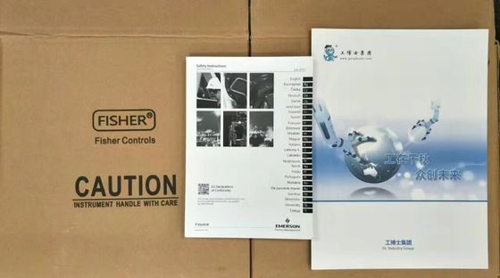 Fisher3582 ตัวกำหนดตำแหน่งวาล์วนิวเมติกพร้อมชุดวาล์วควบคุมก้านเลื่อน