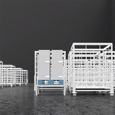 Forklift Mobile Robot หุ่นยนต์ขนส่งที่มีความเสถียรสูงปรับให้เข้ากับรถยกของผู้ให้บริการที่แตกต่างกัน
