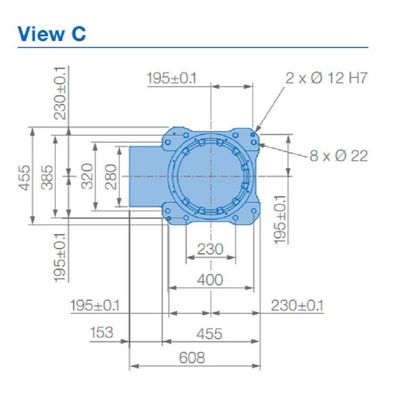 แขนหุ่นยนต์ 6 แกน GP88 น้ำหนักบรรทุก 88 กก. ถึง 2236 มม. การขนถ่ายวัสดุ Robotot