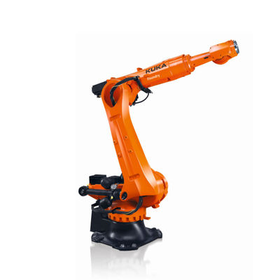 หุ่นยนต์มิลลิ่ง 6 แกน 210 กก. น้ำหนักบรรทุกถึง 3100 มม. KUKA KR 120 R3100-2 พร้อมตัวควบคุม KR C4 แขนหุ่นยนต์มิลลิ่ง