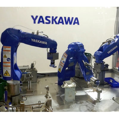 แขนหุ่นยนต์อุตสาหกรรม 6 แกนของ GP25 สำหรับเครื่องเชื่อม CNC หุ่นยนต์เชื่อม Mig Mug