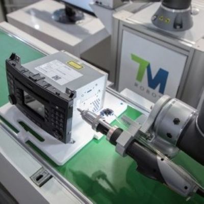 แขนหุ่นยนต์อุตสาหกรรมอัตโนมัติ 6 แกน The Tm5 Collaborative Robot