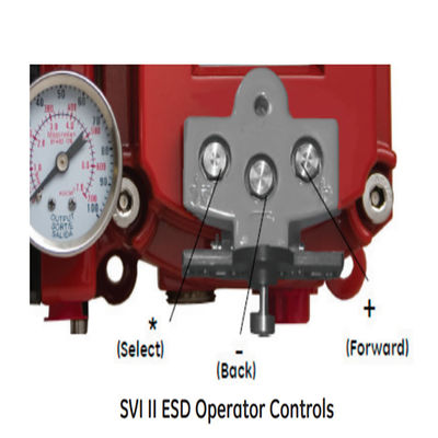 MSVI II ESD พร้อม HART Communication Platform Digital Valve Controller