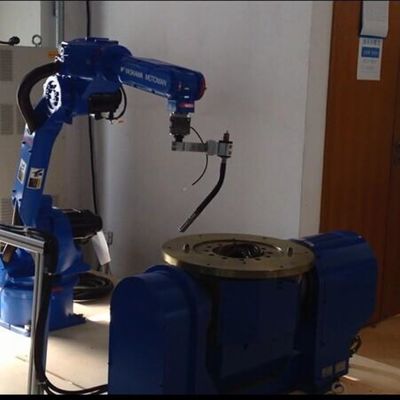 แขนหุ่นยนต์อุตสาหกรรมความเร็วสูง Motoman GP12 น้ำหนักบรรทุก 12 กก. สำหรับ Robot Palletizer