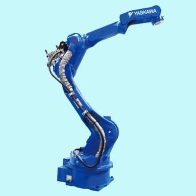 หุ่นยนต์เชื่อมอลูมิเนียม Motoman GP110 หุ่นยนต์ 6 แกนสำหรับหุ่นยนต์เชื่อมอาร์ค