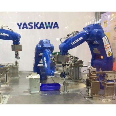 Motoman GP8 แขนหุ่นยนต์อุตสาหกรรม 6 แกนสำหรับหุ่นยนต์ซ้อน