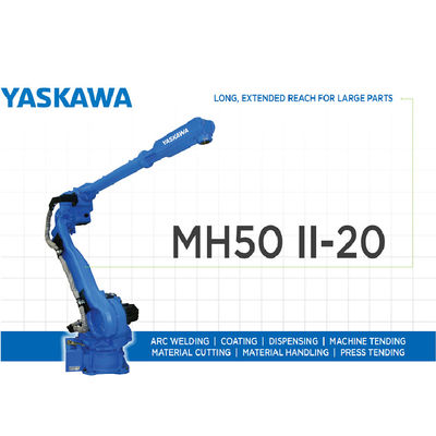 แขนหุ่นยนต์ 6 แกน MH50II-20 พร้อมน้ำหนักบรรทุก 20KG สำหรับเครื่องเชื่อมและเคลือบ ARC