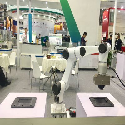 Cobot Elfin E03 น้ำหนักบรรทุก 3 กก. 590 มม. ถึงสำหรับหุ่นยนต์ทำงานร่วมกัน