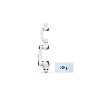 6 Aixs Cobot ของ Elfin E03 พร้อมน้ำหนักบรรทุก 3KG 590MM Reach สำหรับ Universal Robot และเครื่องเชื่อม