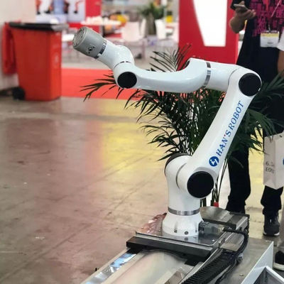 6 Aixs Cobot ของ Elfin E03 พร้อมน้ำหนักบรรทุก 3KG 590MM Reach สำหรับ Universal Robot และเครื่องเชื่อม