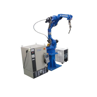เครื่องเชื่อมอัตโนมัติ Motoman AR1440 หุ่นยนต์อุตสาหกรรมพร้อมเครื่องเชื่อม RD350S ของราคาเครื่องเชื่อม ARC