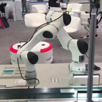 Cobot 6 Axis Of Hans Robot Elfin E03 น้ำหนักบรรทุก 3 กก. สำหรับหุ่นยนต์ทำงานร่วมกัน