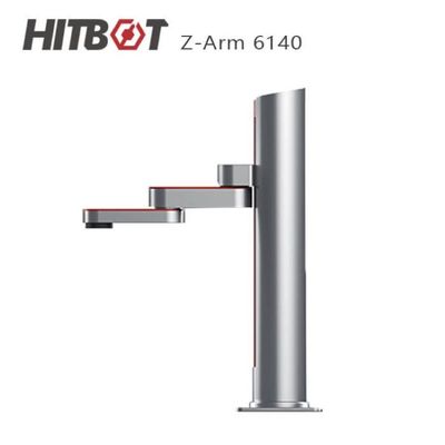 การจัดการแขนหุ่นยนต์ Hitbot Z-Arm 6140 Cobot พร้อมด้วย Vacuum Gripper หุ่นยนต์ 4 แกน