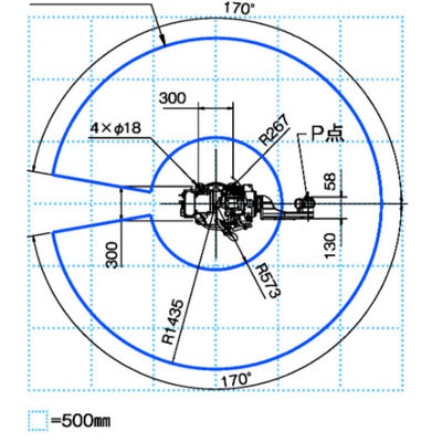 หุ่นยนต์เชื่อม FD-V6S แขนหุ่นยนต์ 7 แกนสำหรับการเชื่อม TIG เป็นการเชื่อมด้วยหุ่นยนต์