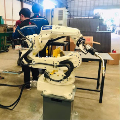 MIG Welding Robot 6 Axis OTC FD-B6 Automobile Welding เครื่องเชื่อมหุ่นยนต์