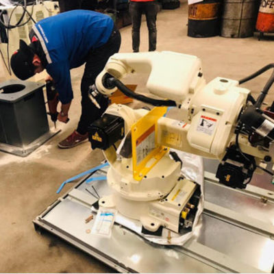 MIG Welding Robot 6 Axis OTC FD-B6 Automobile Welding เครื่องเชื่อมหุ่นยนต์