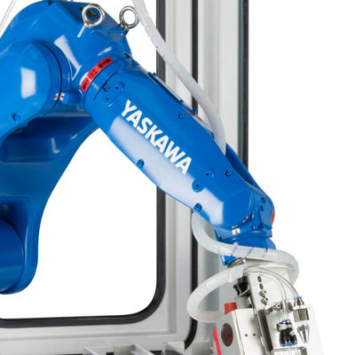 Yaskawa MOTOMAN GP8 หุ่นยนต์อุตสาหกรรมสำหรับมิลลิ่ง Manipulator Arm Lift Pick