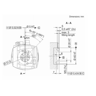 หุ่นยนต์จัดเรียงพาเลท KR8 R1620 พร้อมแขนหุ่นยนต์ 6 แกนสำหรับหุ่นยนต์วางพาเลท
