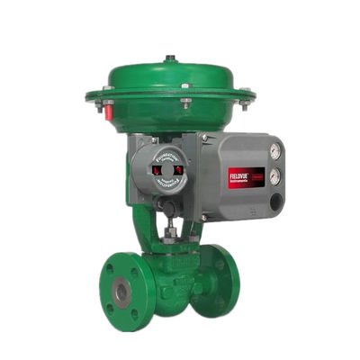 ตัวควบคุมวาล์วดิจิตอล DVC6200 สำหรับวาล์วทำหน้าที่คู่กับข้อเสนอแนะในฐานะตัวกำหนดตำแหน่งวาล์วควบคุม