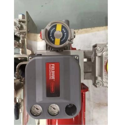 FIELDVUE DVC6200 SIS Digital Valve Controller สำหรับงาน Double Acting พร้อมวาล์วควบคุมในฐานะตัวกำหนดตำแหน่งวาล์ว