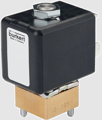 Burkert Type 7011 เป็นวาล์วลูกสูบ 22 ทิศทางแบบ Direct-Acting พร้อม IP65 ที่ใช้เป็นวาล์วแม่เหล็กไฟฟ้าสำหรับชิ้นส่วนวาล์ว