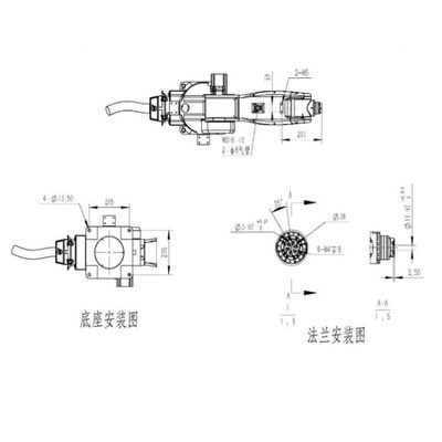 หุ่นยนต์อุตสาหกรรม China TKB1210-7KG-960mm 6 Axis Robotic Arm Pick And Place Robot