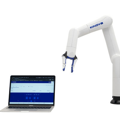 หุ่นยนต์ KINOVA Gen3 lite ทำงานร่วมกับแขนหุ่นยนต์ 6 แกนและความสามารถในการบรรทุกของกริปเปอร์ ตัดสินใจเลือกหุ่นยนต์ที่ปลอดภัยสำหรับกริปเปอร์