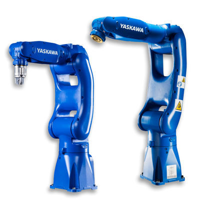 Yaskawa MOTOMAN-GP7 หุ่นยนต์อุตสาหกรรมสำหรับ Robot Palletizer พร้อมแขนหุ่นยนต์น้ำหนักบรรทุก 6 แกนสำหรับ 7 กก.