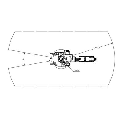 การจัดการแขนกล 6 แกน China TKB1600-12KG-1410mm As Universal Robots