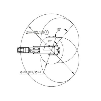 หุ่นยนต์จีน STH100-10kg-800/900/1000mm สำหรับการประกอบเป็นหุ่นยนต์ประกอบ
