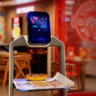 โรบ็อตบริการร้านอาหาร ชาโอไซบาว สําหรับการจัดส่งอาหารอัตโนมัติ