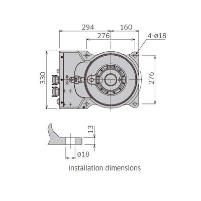 แขนหุ่นยนต์การปั่นวงกลม 6 แกน BA006N สําหรับ Cnc Arc Welding Automation เป็นหุ่นยนต์การปั่น