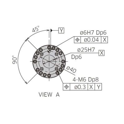 หุ่นยนต์เชื่อมอัตโนมัติ RA010N 6 แกนพร้อมเครื่องเชื่อมอาร์คเป็นหุ่นยนต์เชื่อม