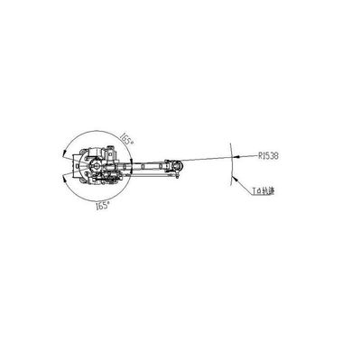 หุ่นยนต์จัดการ SF15-K1538 แขนหุ่นยนต์อุตสาหกรรม 4 แกนเป็นหุ่นยนต์อุตสาหกรรม
