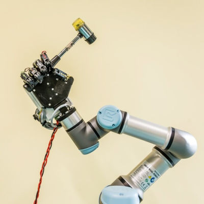 Cobot UR3 แขนกลหุ่นยนต์อุตสาหกรรม Pick and Place 6 แกนด้วย Gripper Pick And Place Machine Robot Arm