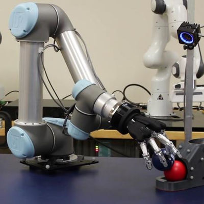 หุ่นยนต์อุตสาหกรรม UR5 Collaborative Robot Universal 6 Axis Robot Arm Cobot