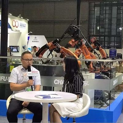 Robotic Palletizer 4 แกน SF165-K3200 หุ่นยนต์แขนกลอุตสาหกรรม Palletizing Robot