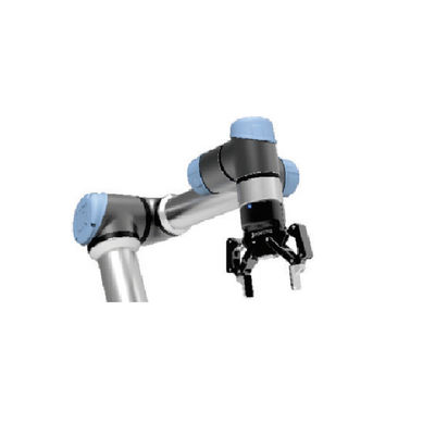 Adaptive Gripper Robotiq 2F-140 ทำงานสำหรับการป้อนเครื่องจักรและการประกอบเครื่องยนต์โดยใช้ Cobot เป็นมือจับ