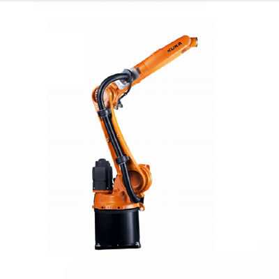 Kuka Palletizing Robot Kr 10 R1420 10kg พิกัดน้ำหนักบรรทุก 6 แกนแขนหุ่นยนต์อุตสาหกรรมแขนหุ่นยนต์สำหรับพาเลท