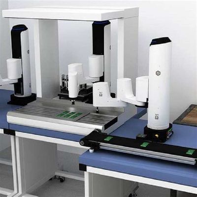 Scara Robot จีน M1 โรบ็อตร่วมมือกับตัวจับสําหรับอัตโนมัติการเรียงลําดับทางสายตา