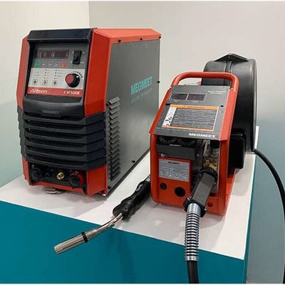 เครื่องเชื่อม MIG Artsen CM500 II พร้อมแขนหุ่นยนต์ CNGBS สําหรับเชื่อมหุ่นยนต์ CO2 MAG