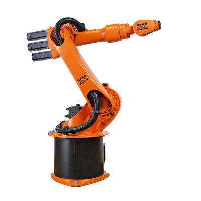 หุ่นยนต์อุตสาหกรรม China KR 16 R2010 น้ำหนักบรรทุก 16 Kg เครื่องเชื่อม Robot Arm Manipulator