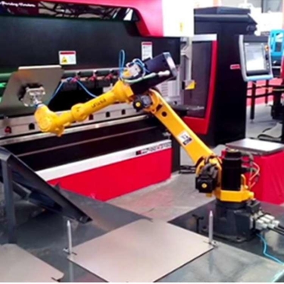 แขนหุ่นยนต์อุตสาหกรรม ER80-2565-BD หุ่นยนต์ดัดโค้งเป็น CNC Arm 6 Axis Robot