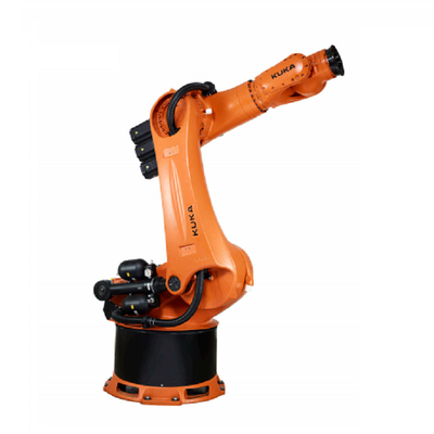 KUKA แขนหุ่นยนต์อุตสาหกรรม 6 แกน KR 360 R2830 สำหรับหุ่นยนต์ Palletizer พร้อมพิกัดน้ำหนักบรรทุก 360 Kg หุ่นยนต์จัดเรียงสินค้า
